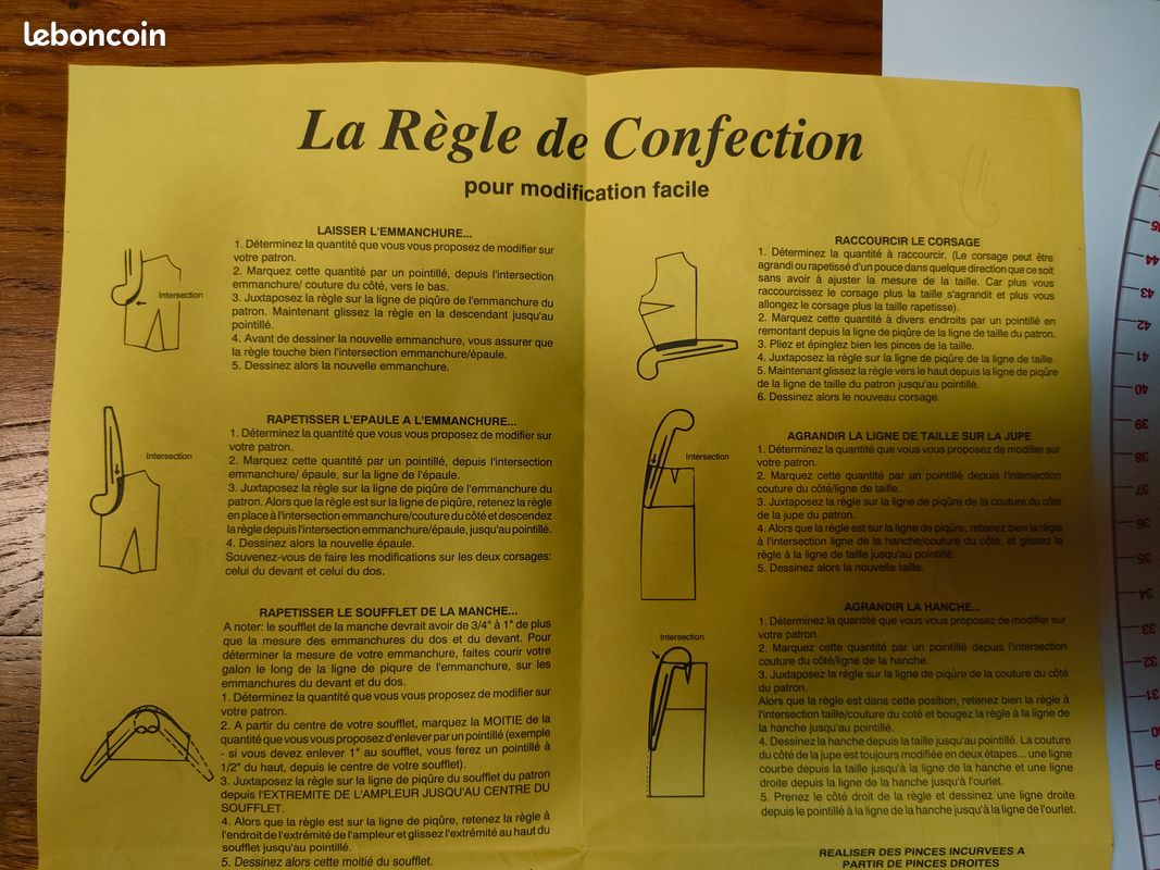 Règle de confection (image 5)