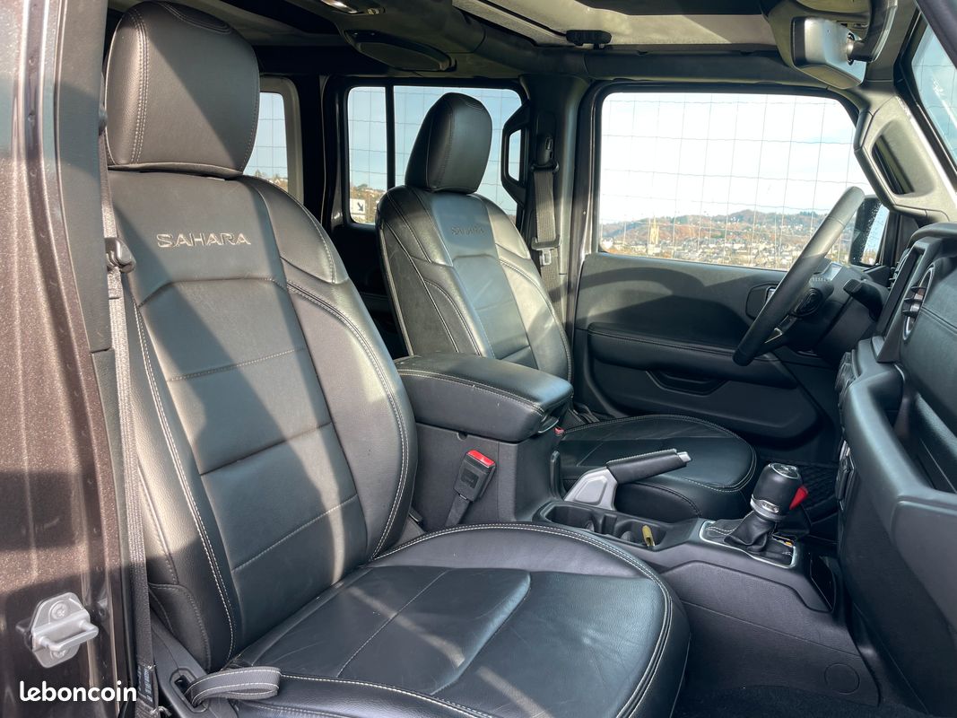 JEEP WRANGLER III 2.2 MULTIJET 200ch UNLIMITED SAHARA 4X4 BVA / Pack confort / Origine France (image 5)