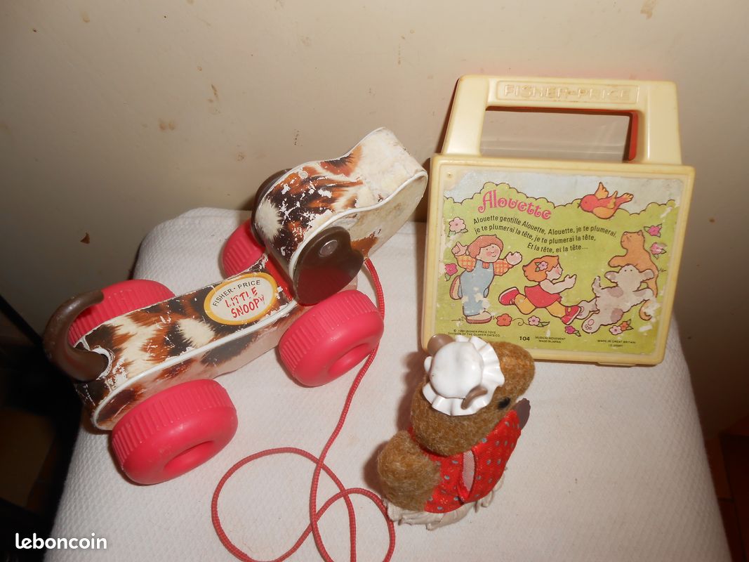 Snoopy Chien FiherPrice boite a musique & ecureuil (mirza4 (image 2)