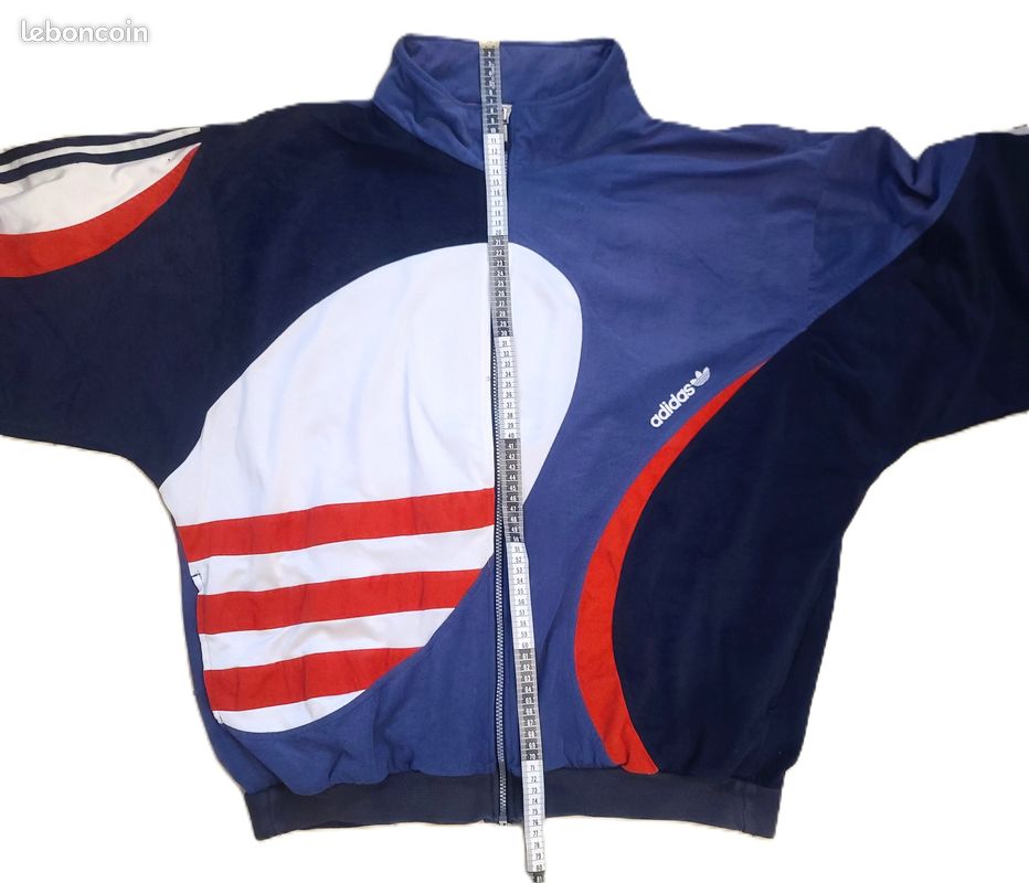 Survêtement Vintage AS Cannes ABM - Taille XL, Début 90's, époque Zidane
