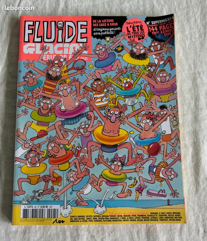 Fluide Glacial Série Or été 2021 juin 2021 EN TRES TRES BON ETAT COMME NEUF à retirer sur Petit Havre (image 1)