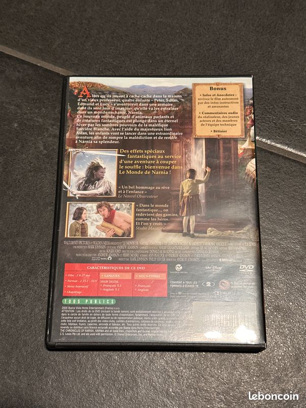 DVD Le monde de Narnia 1 (image 2)
