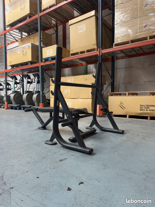 Olympic Flat Bench 1FE203 Fit Evo Panatta occasion machine musculation libre Olympic Flat Bench banc développé couché olympique plat droit chest press presse pectoraux professionnel (image 3)
