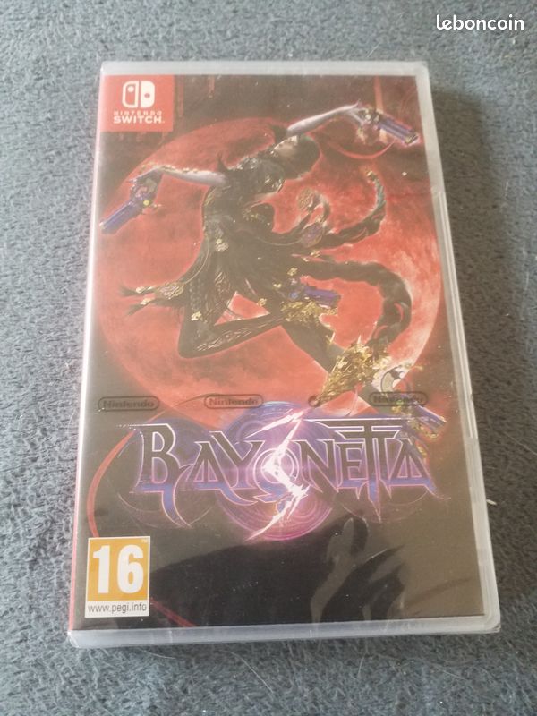 Jeu neuf sous blister nintendo switch Bayonetta 3 (image 1)
