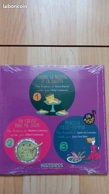 Histoires pour les petits. Lot de 6 n° plus 1 CD sous blister (image 3)