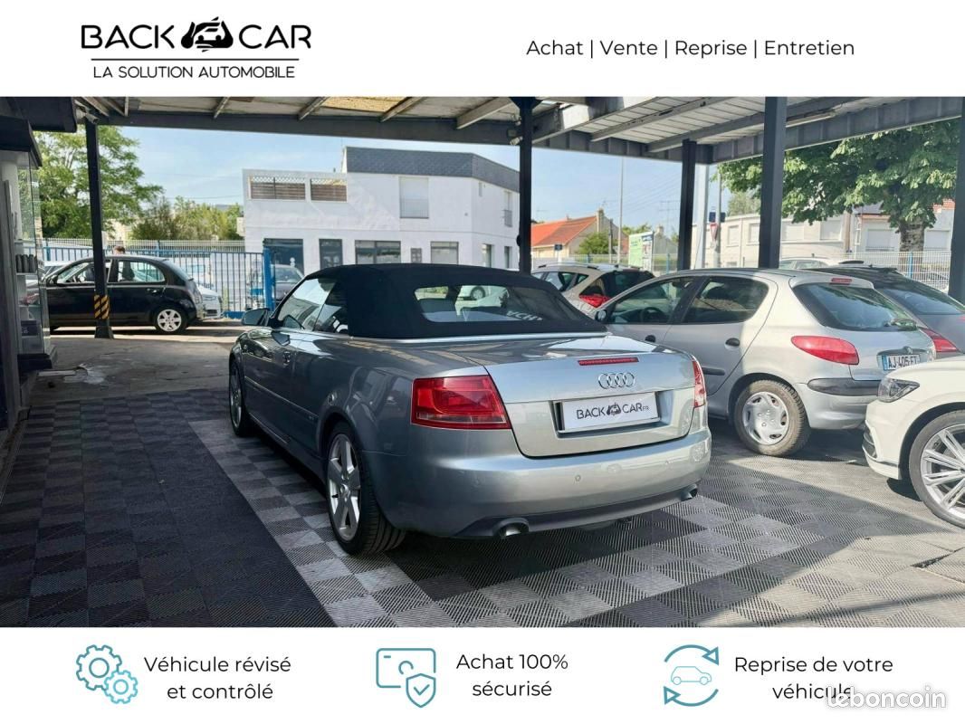 Audi A4 Cabriolet 2.7 V6 TDI 180 DPF S line Multitronic A (image 4)