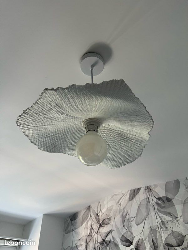 Plafonnier en papier mâché diamètre 45 (image 1)