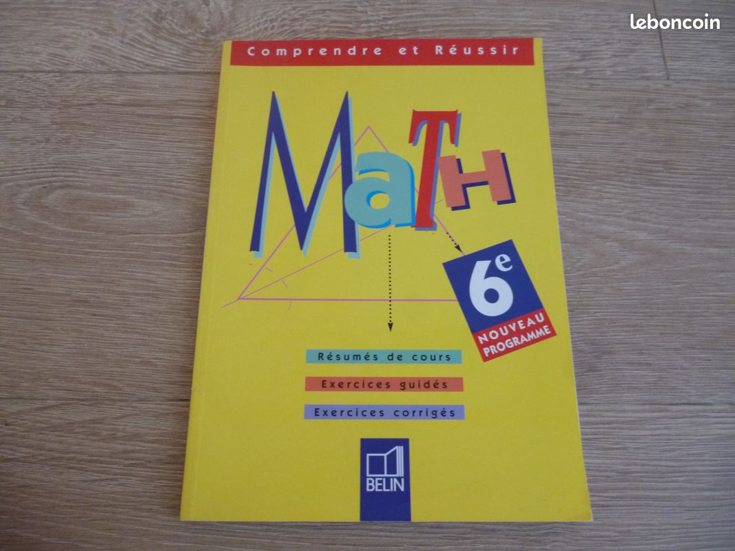 Lot de 4 livres d'exercices 6° (image 4)