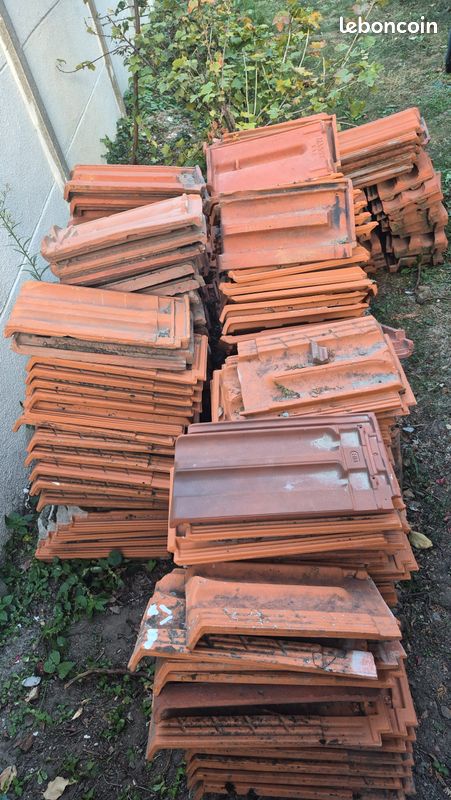 Tuiles Huguenot-Fenal Pargny – 43 × 26 cm – Lot de 200 environ (image 3)