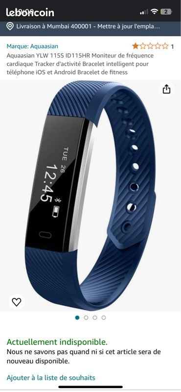 Bracelet Montre ConnectÃ©e Le Bon Coin Bracelet Montre Boucle