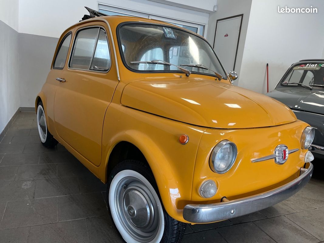 FIAT 500 F compteur rond restaurée (image 5)