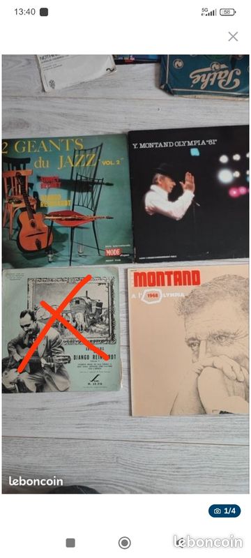 Vinyle dire straits boney m Reinhardt brassens Montand (image 2)