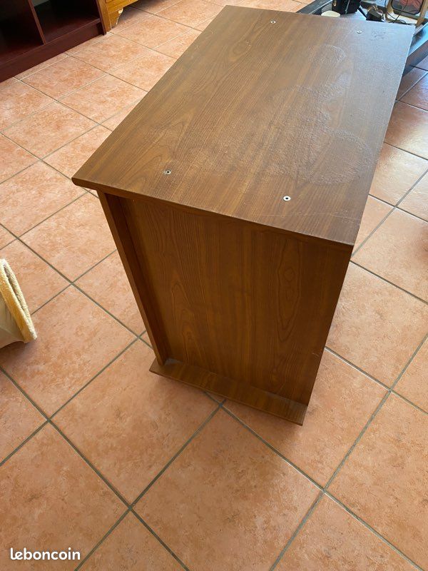 Meuble tv / bibliothèque bois (image 5)