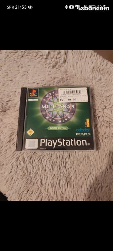 Jeu PlayStation 1 - Qui veut Gagner des Millions
