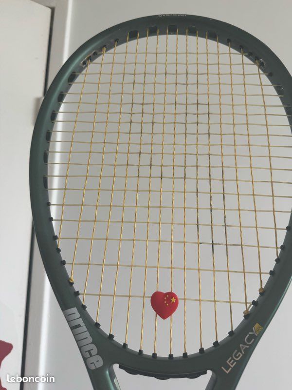 Raquette De Tennis Prince Pro Series 110 - Poignée 4 3/8, Avec Housse, Vintage, Occasion