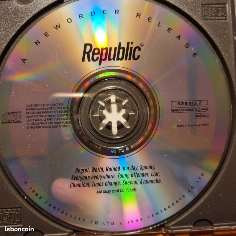 NewOrder - Republic - CD (image 2)