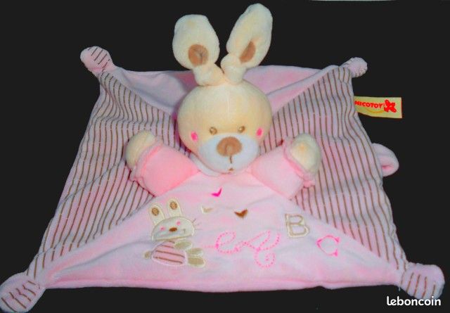 Doudou Lapin NICOTOY (image 1)