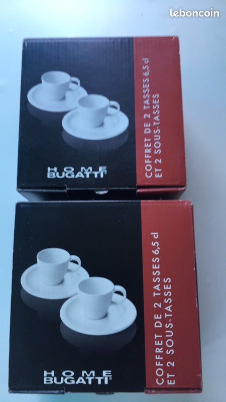 Coffret de 2 tasses et 2 sous tasses (image 1)