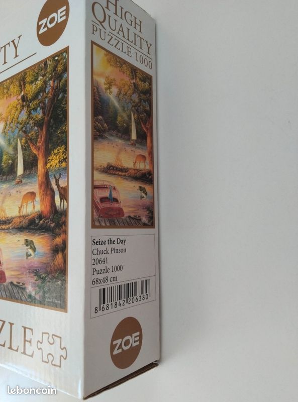 Puzzle Zoe 1000 pièces High Quality - Seize the Day - Chuck Pinson - 68x48 cm (image 4)