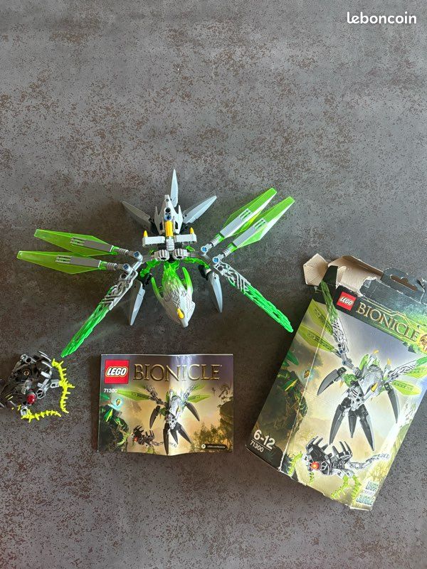Lego Bionicle 71300 Uxar Créature Of The Jungle Complète Retired