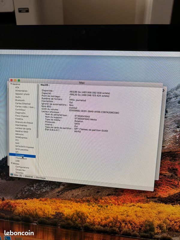 IMac 21,5" i5 – 16Go – Bon état (image 8)