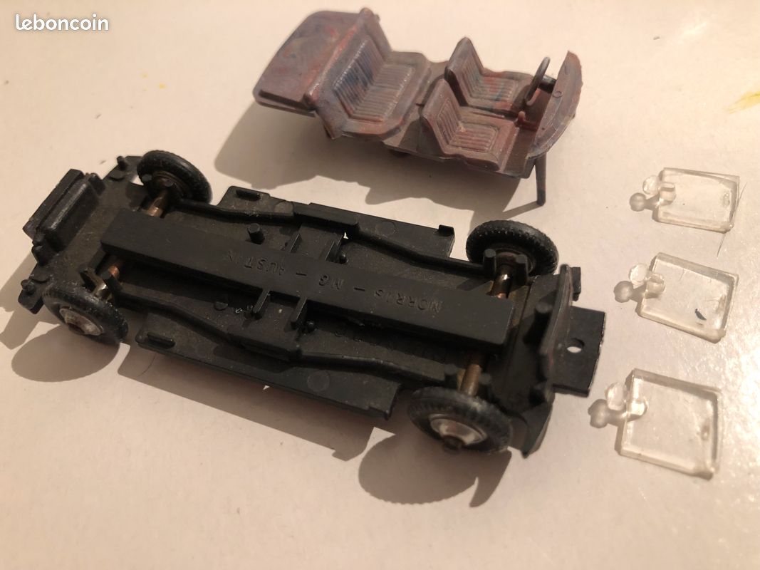 Modèle Réduit De Caravane Norev à L'échelle 1:43 - Années 1950, Pour Pièces Ou Rénovation