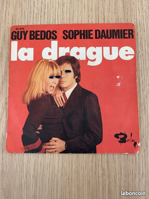 Guy Bedos Sophie Daumier la drague 45t vinyle (image 4)