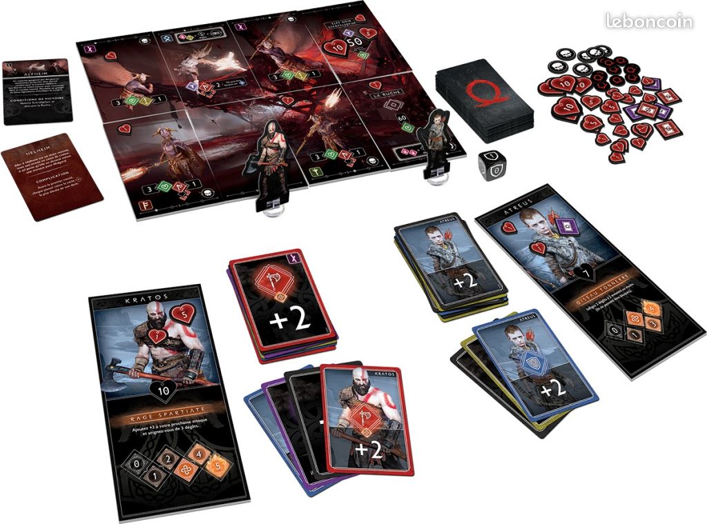 GOD OF WAR FR solo jeu de société (image 3)