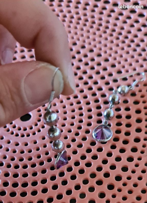 Boucles d'oreilles swarovski (image 2)