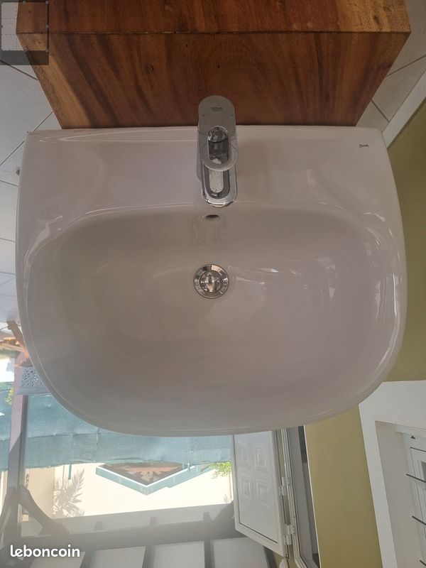 Lavabo complet avec sa colonne à vendre (image 1)