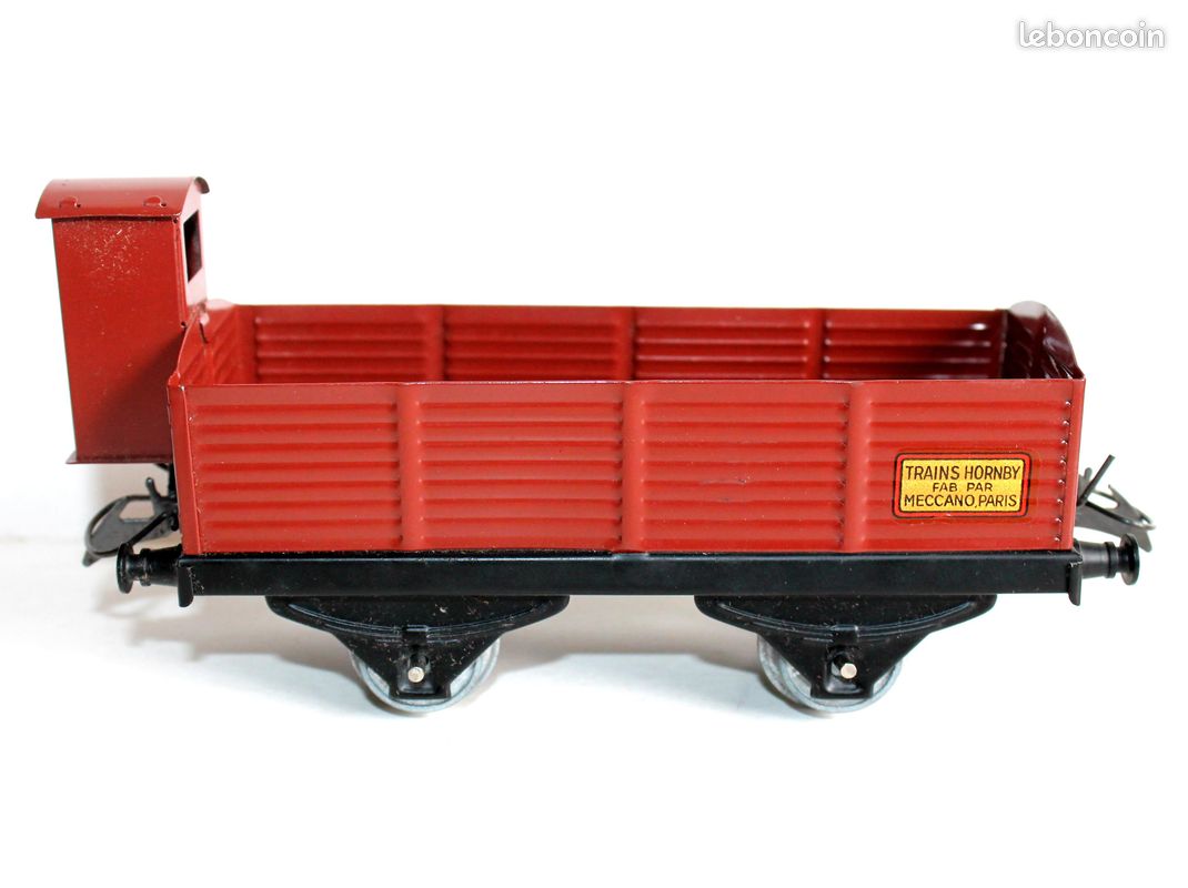 Wagon Tombereau à Bogies Hornby HO Réf. 728 - Neuf - Échelle 1/87