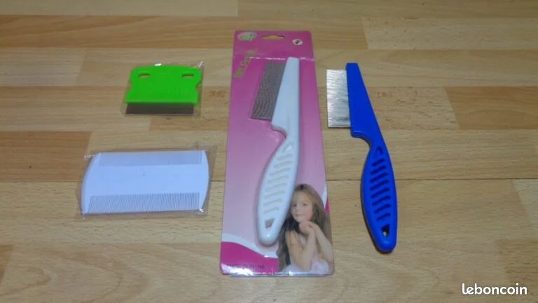 Lot de Peignes anti poux et lentes pour cheveux (image 8)