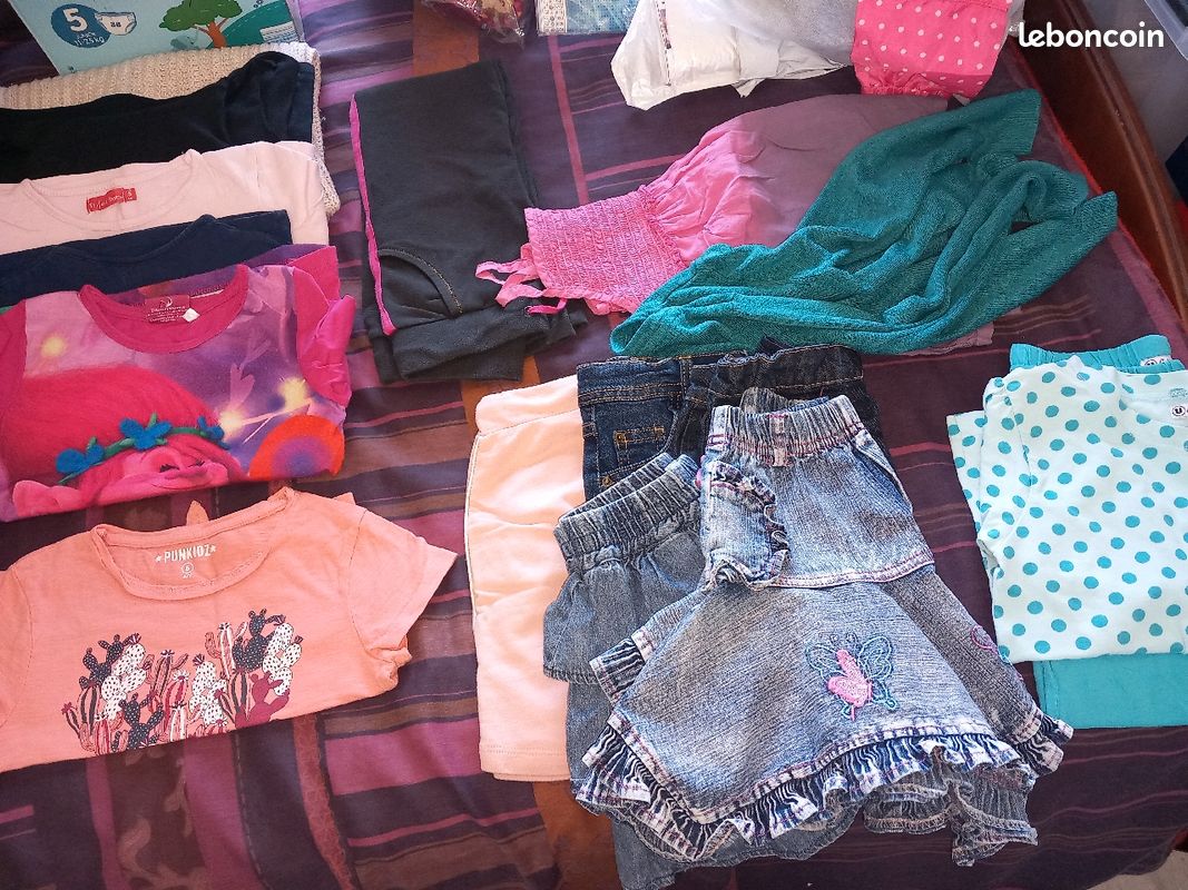 Lot de 15 vêtements fille 6ans (image 1)