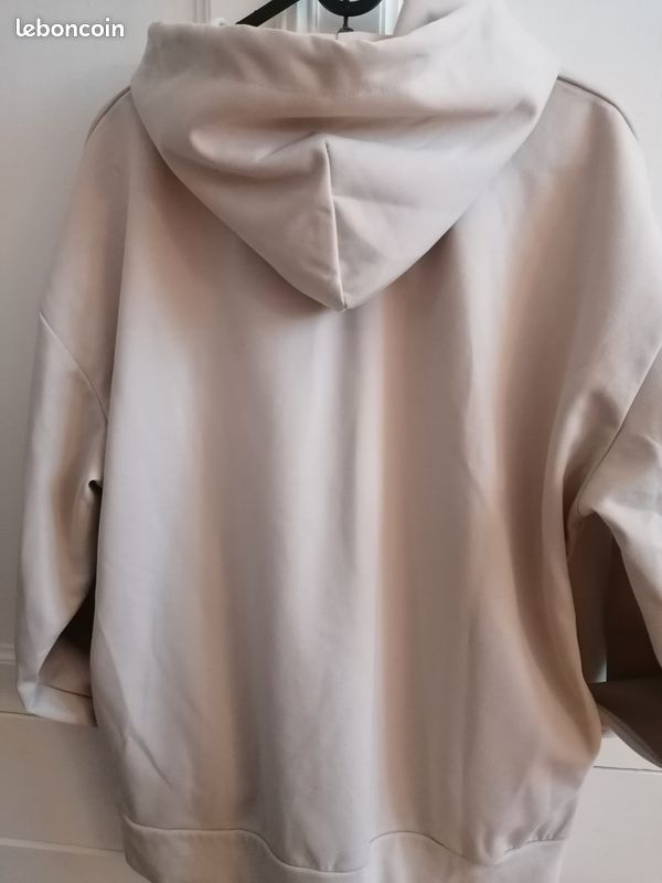 Sweat Capuche Sweat Shirt Homme Zara Sweat à Capuche Beige Zara