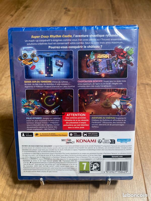 Super crazy rhythm castle - PS5 - jeu neuf sous blister (image 2)