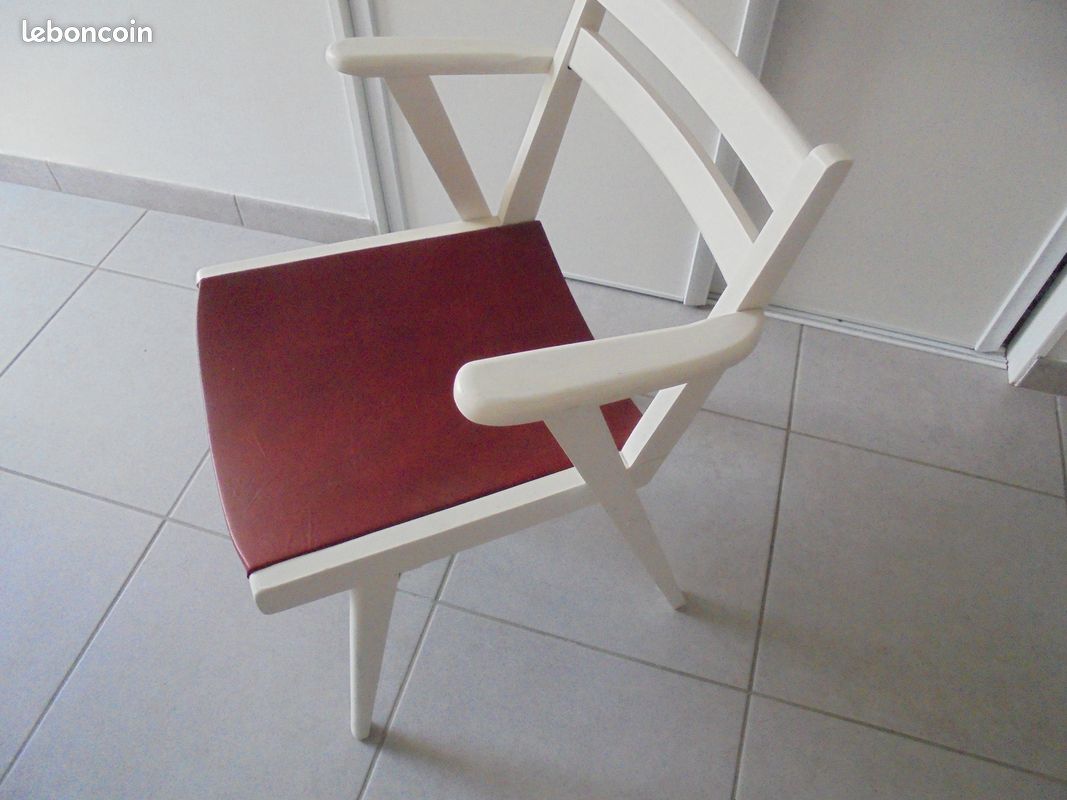 Fauteuil bridge pieds compas (image 2)