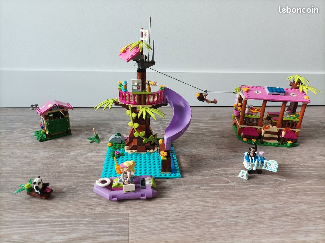 Lego Friends Base de sauvetage de la jungle n°41038 Jeux Jouets