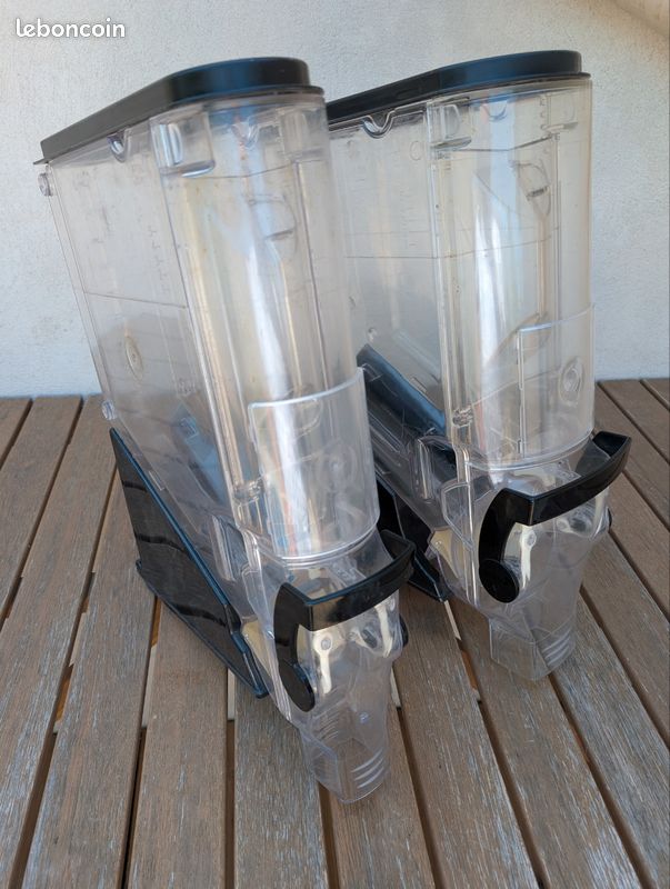 Lot de 16 Distributeurs / Silos à vrac par gravité (Idéal Café / Épicerie) (image 1)