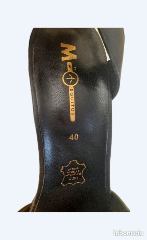 Talon en cuir (image 1)