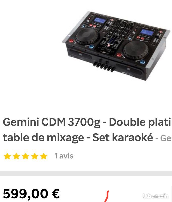 Table de mixage (image 1)