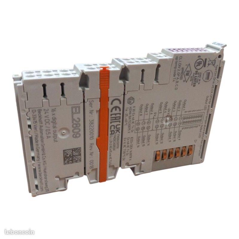 BECKHOFF EL2809 EtherCAT Terminal 16-channel digital output 24 V