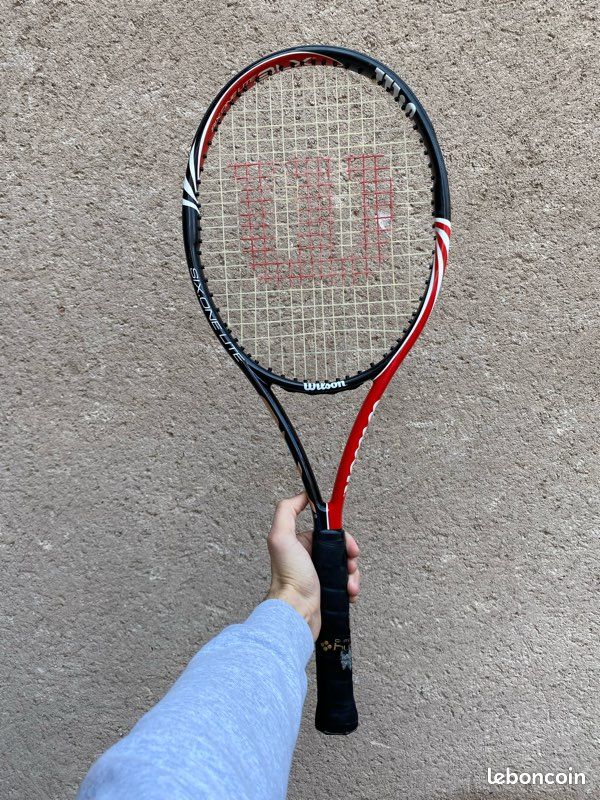 Housse De Raquette De Tennis Wilson Vintage Rouge - Rétro