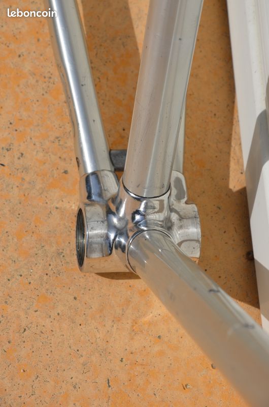 Cadre ALAN Competizione / 57 cm / Argent / Années 80 / sans fourche Cadre ALAN Competizione / 57 cm / Argent / Années 80 / sans fourche