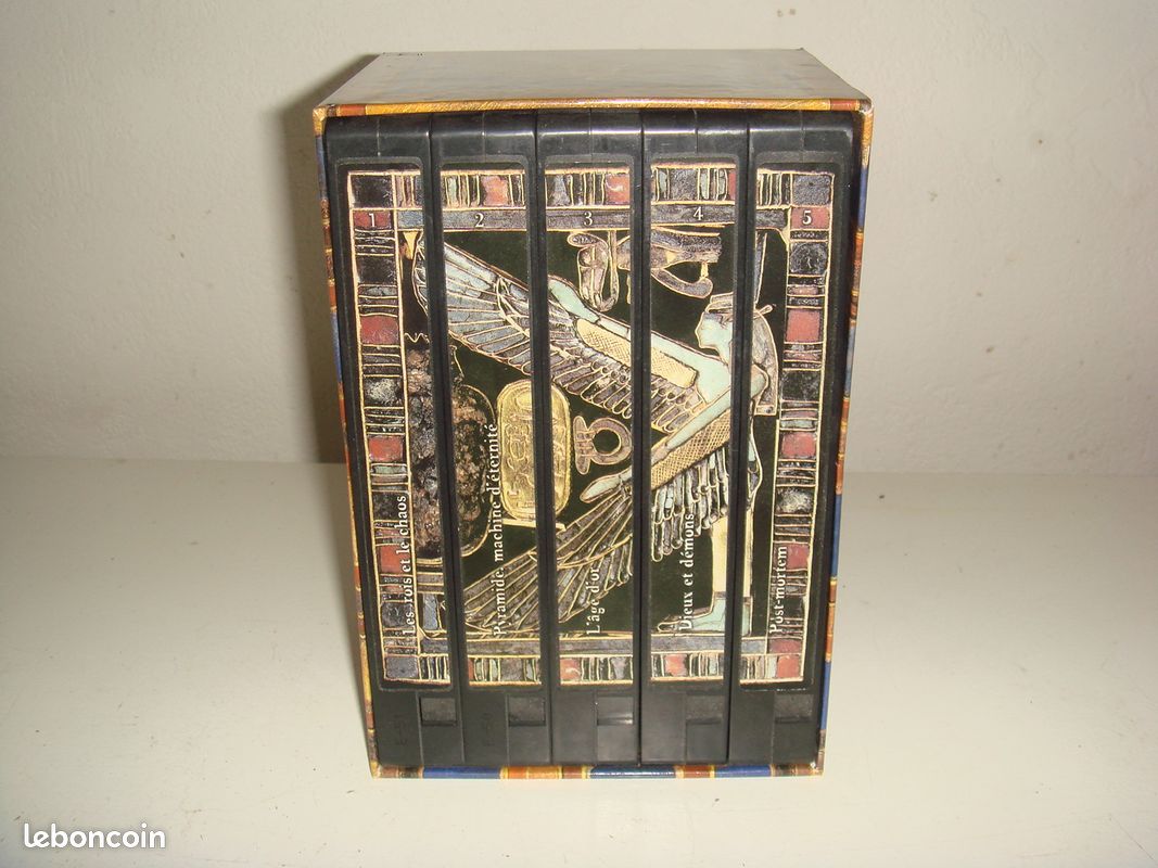 Coffret 5 VHS l'EGYPTE (image 1)