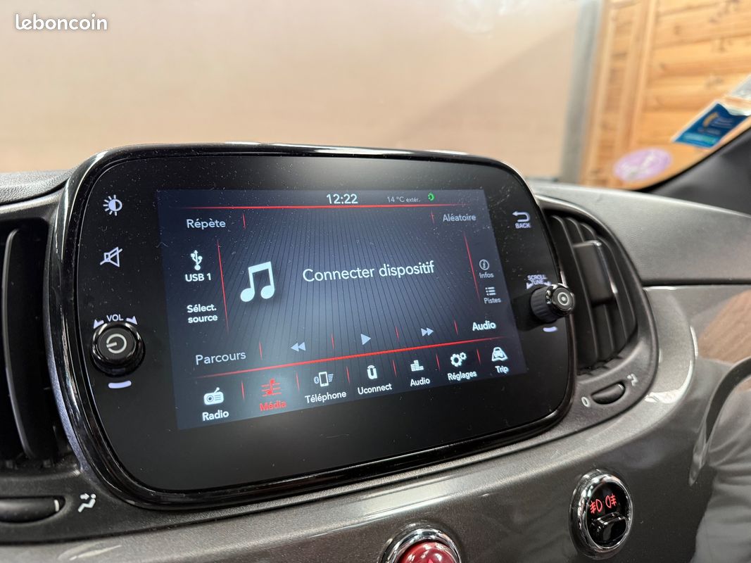 Fiat 500 1.0 70ch bsg mhev hybrid club toit panoramique (image 24)