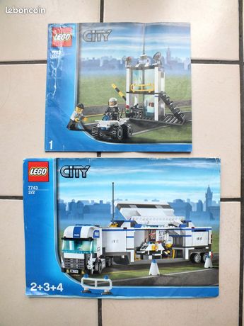 Notices LEGO 7743 CITY en BE Jeux Jouets - Main Image