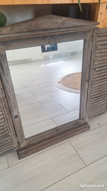 Miroir arche en bois clair 60x170cm | Maisons du Monde