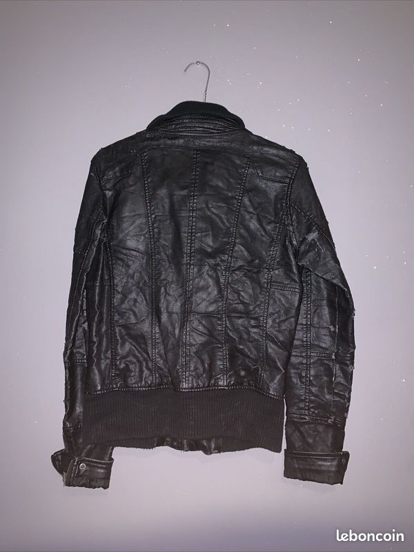 Veste en SimiliCuir Bershka TS (image 6)