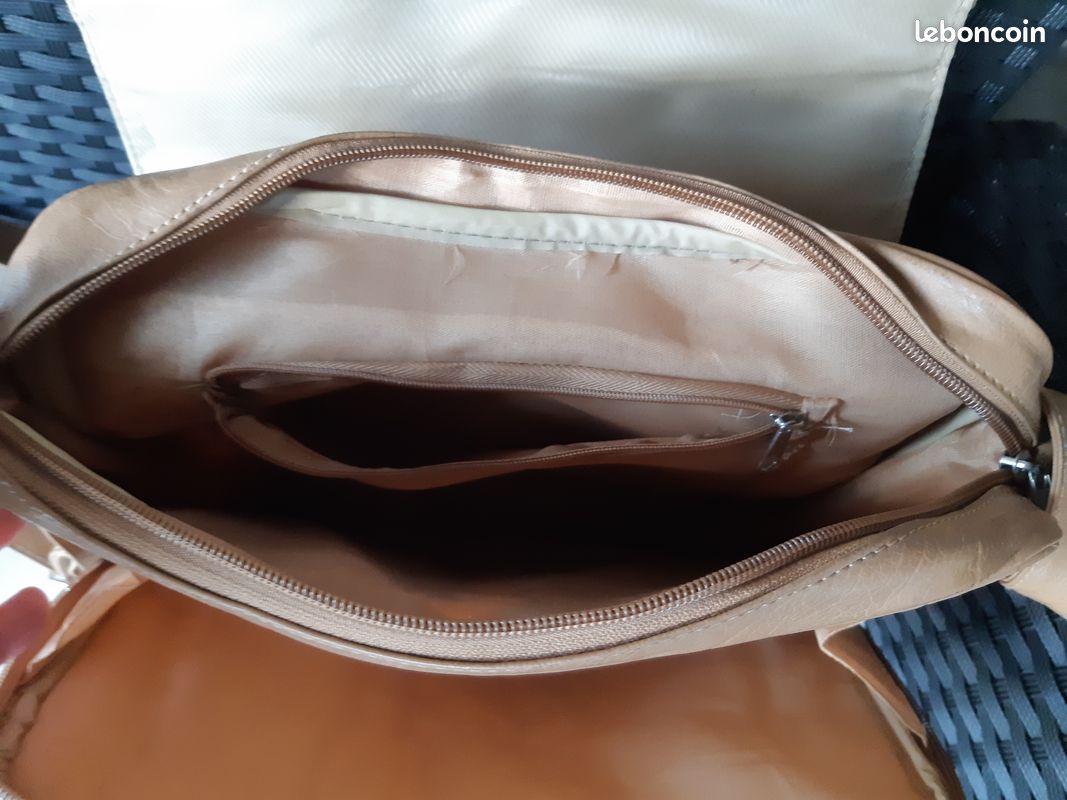 Sac à main multi-poches vintage (image 5)