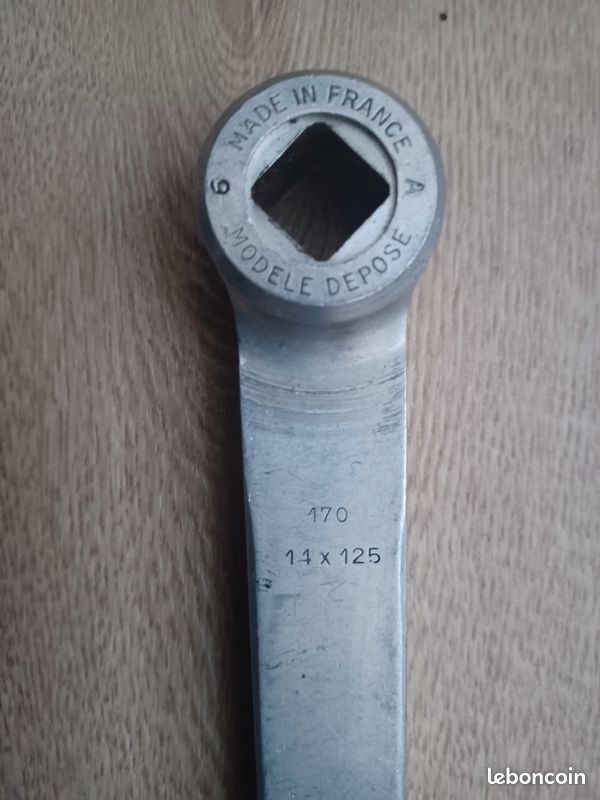 Pédalier Stronglight 49D 50/40 France 1970s vélo vintage old